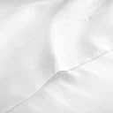 White bamboo sheets swatch